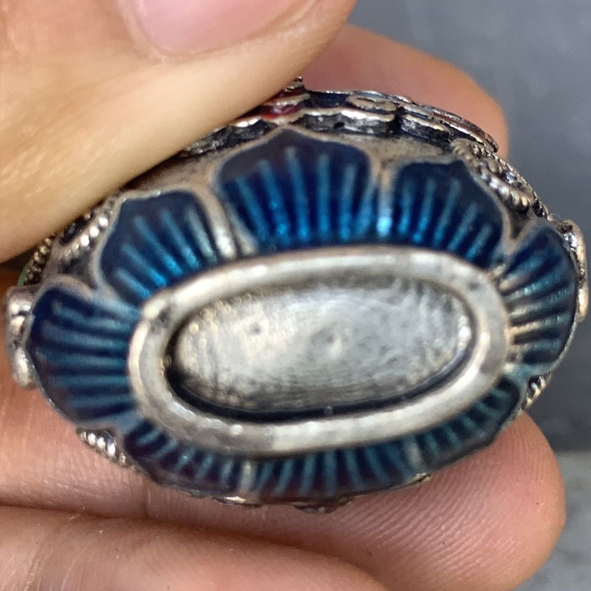 Vintage Cloisonne Bronze Snuff - Collectible Vintage Tools ulasan dan harga
