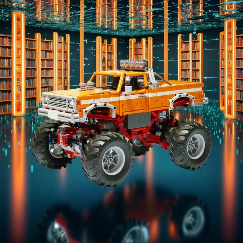 1683pcs MOC Technical Vintage  - Vintage Collectible Trucks ulasan dan harga