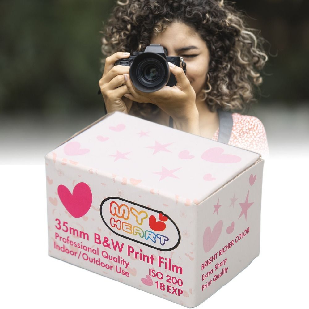 Durable Loving Heart 35mm Blac - Film Camera 35Mm ulasan dan harga