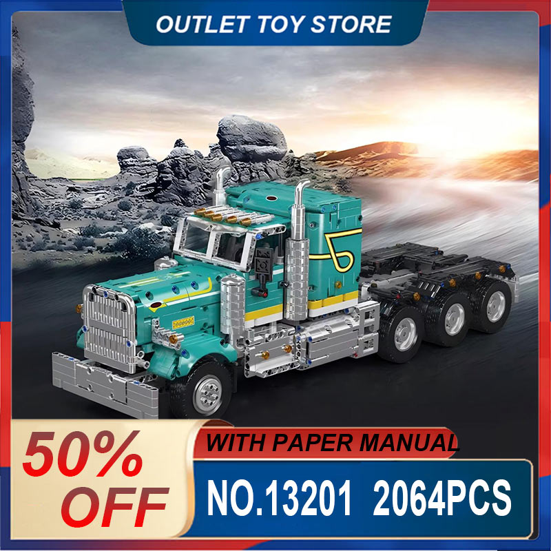 Mould King 13201 Large Vintage - Vintage Collectible Trucks ulasan dan harga