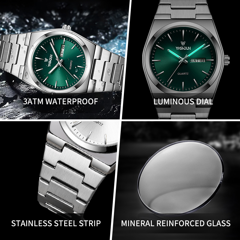 Top Brand Luxury Stainless Ste - Vintage Watch Collecting ulasan dan harga