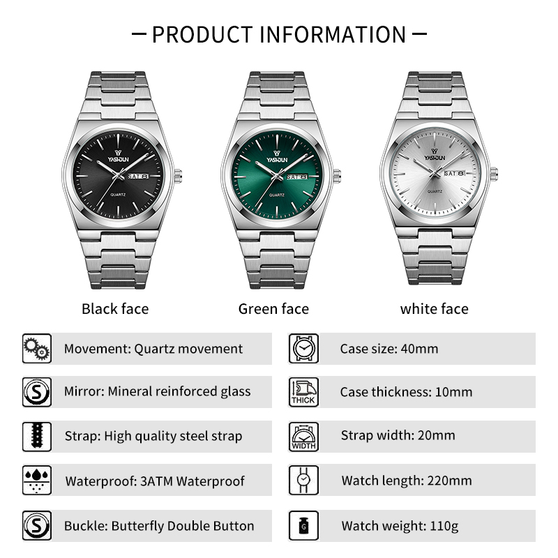 Top Brand Luxury Stainless Ste - Vintage Watch Collecting ulasan dan harga