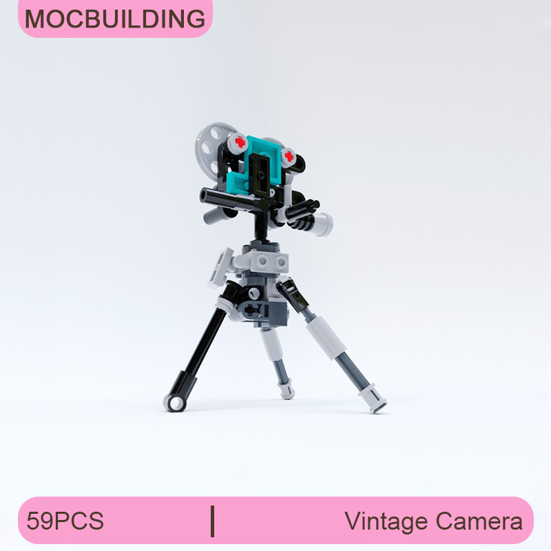MOC Building Blocks Vintage Ca - Collectible Vintage Cameras ulasan dan harga
