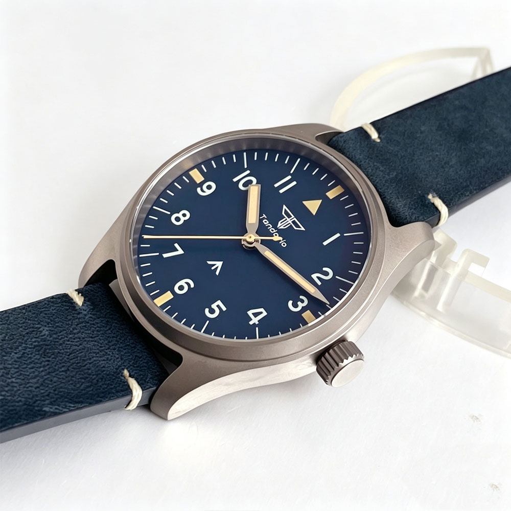 Tandorio 39mm AR Sapphire Tita - Vintage Watch Collecting ulasan dan harga