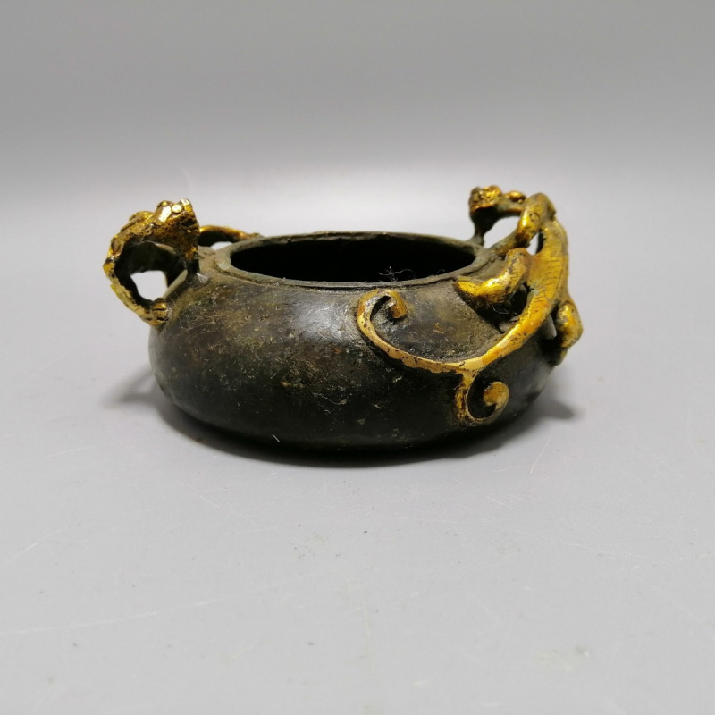 Vintage Ornament Glass Dragon  - Vintage Collectible Ashtrays ulasan dan harga