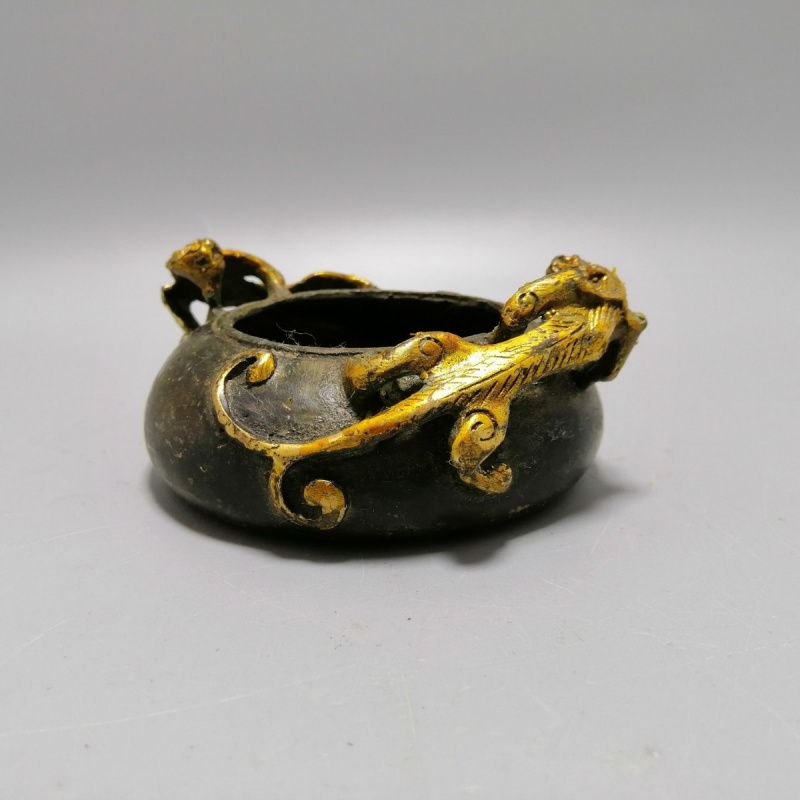 Vintage Ornament Glass Dragon  - Vintage Collectible Ashtrays ulasan dan harga