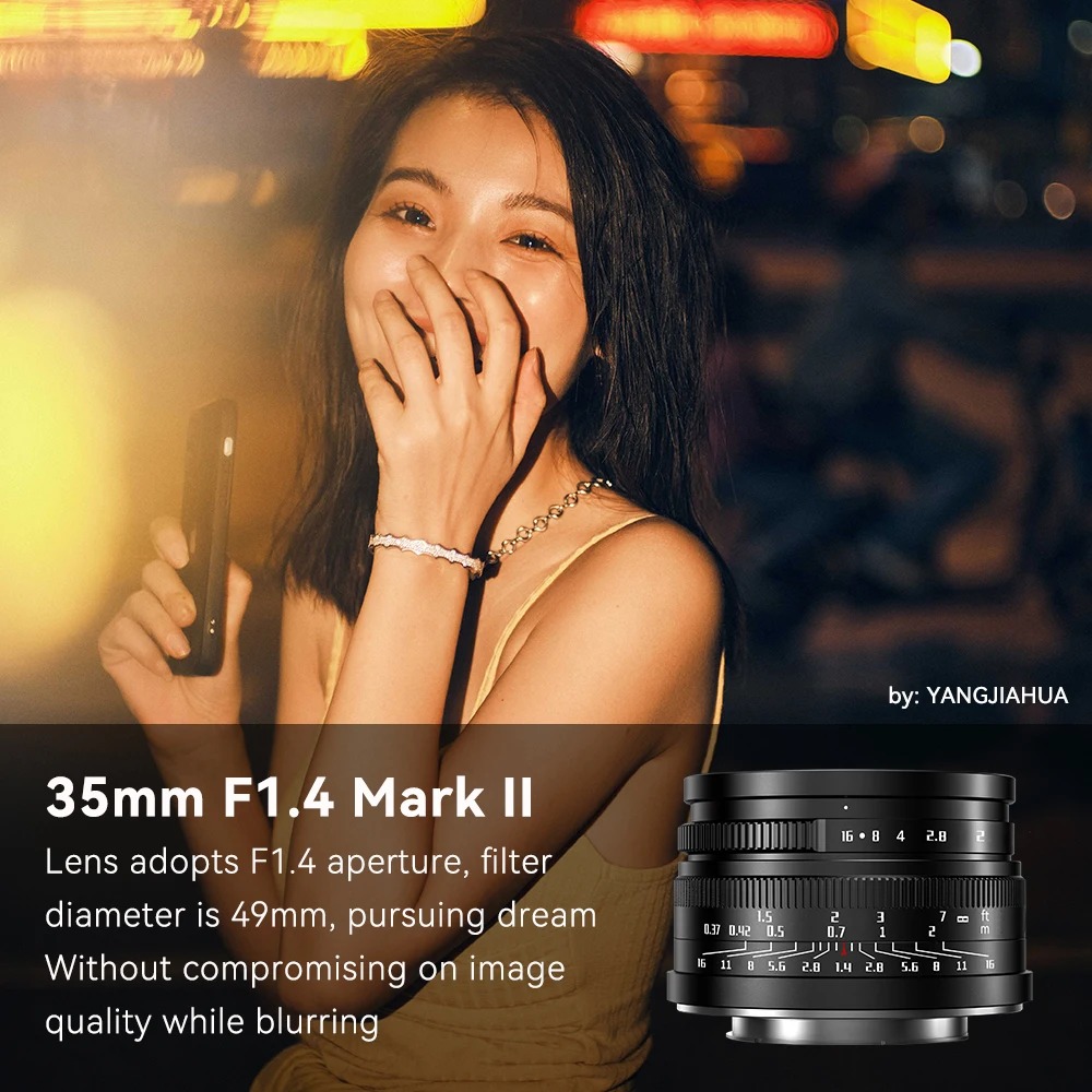 7artisans 35mm F1.4 Mark II AP - Film Camera 35Mm ulasan dan harga