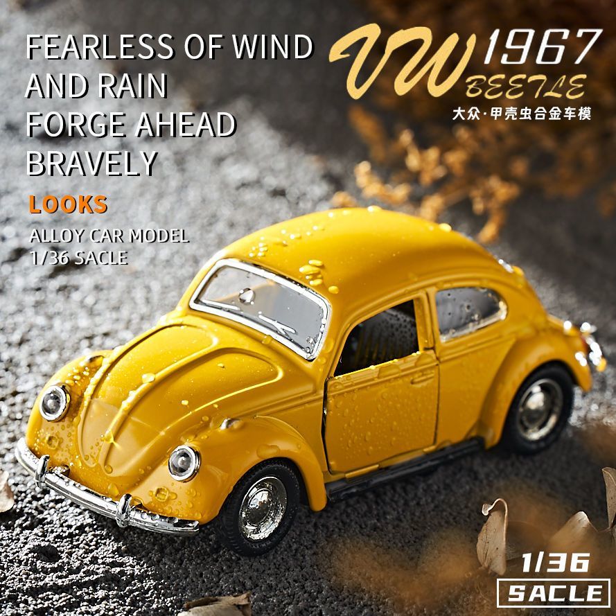 1:36 Beetle Classic Vintage Ca - Vintage Collectible Hot Wheels ulasan dan harga