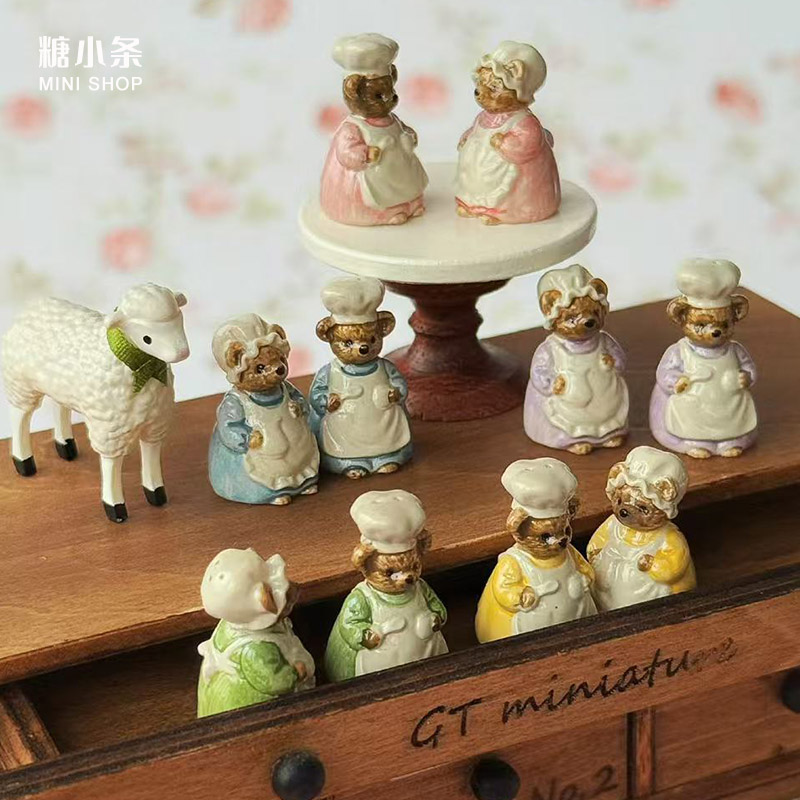 1:6 1:12 Miniature Vintage Bea - Vintage Toy Collector ulasan dan harga