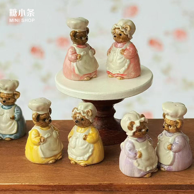 1:6 1:12 Miniature Vintage Bea - Vintage Toy Collector ulasan dan harga
