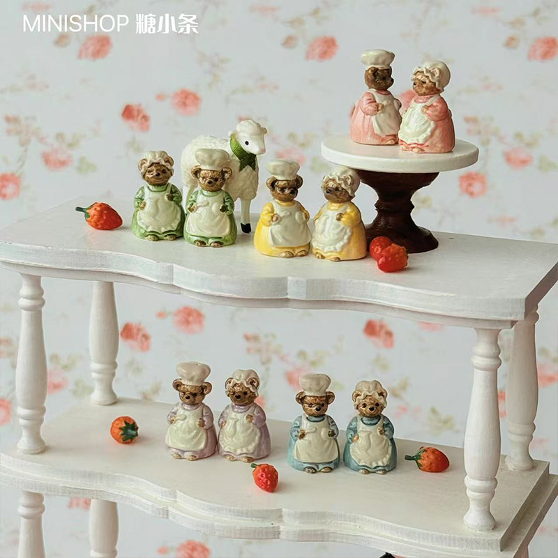 1:6 1:12 Miniature Vintage Bea - Vintage Toy Collector ulasan dan harga