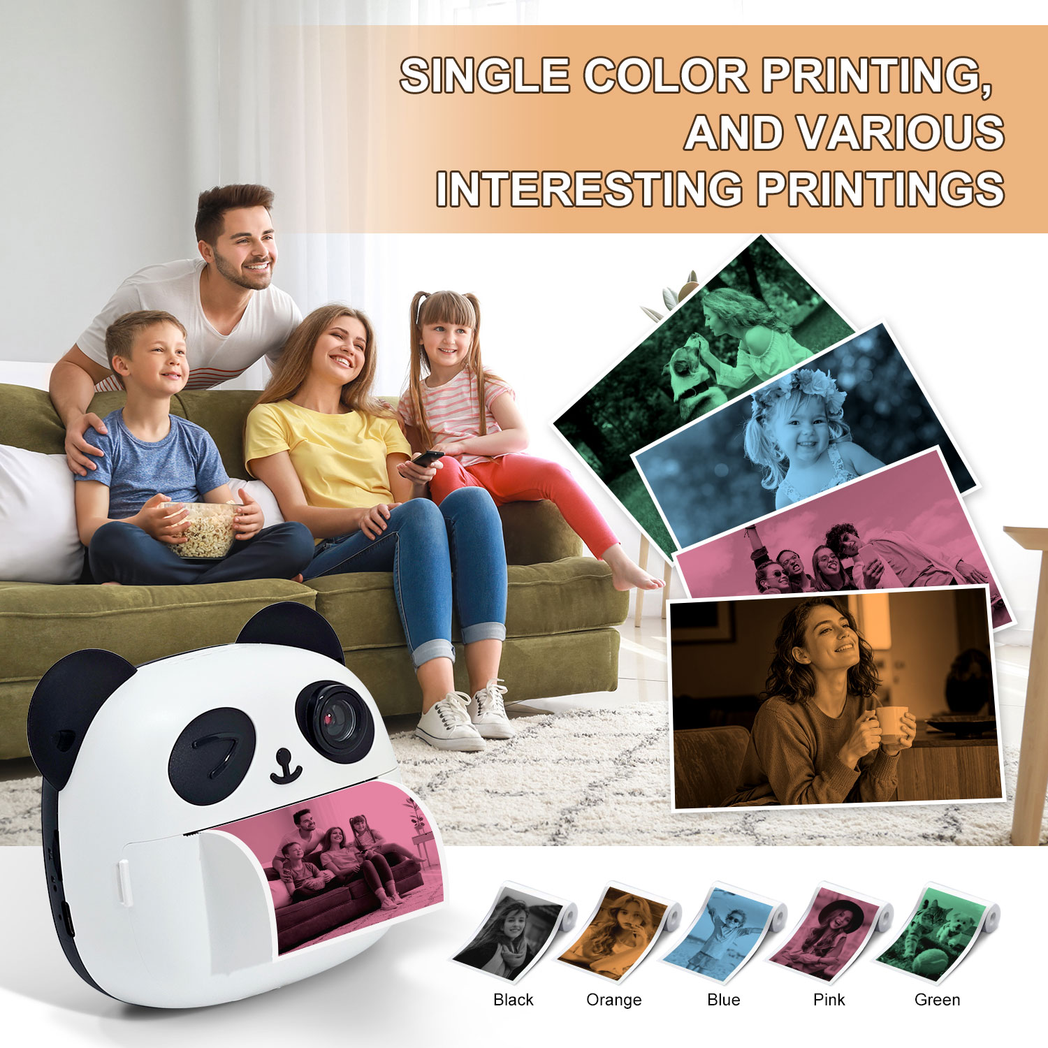 Collectible Retro Panda Print  - Collectible Vintage Cameras ulasan dan harga