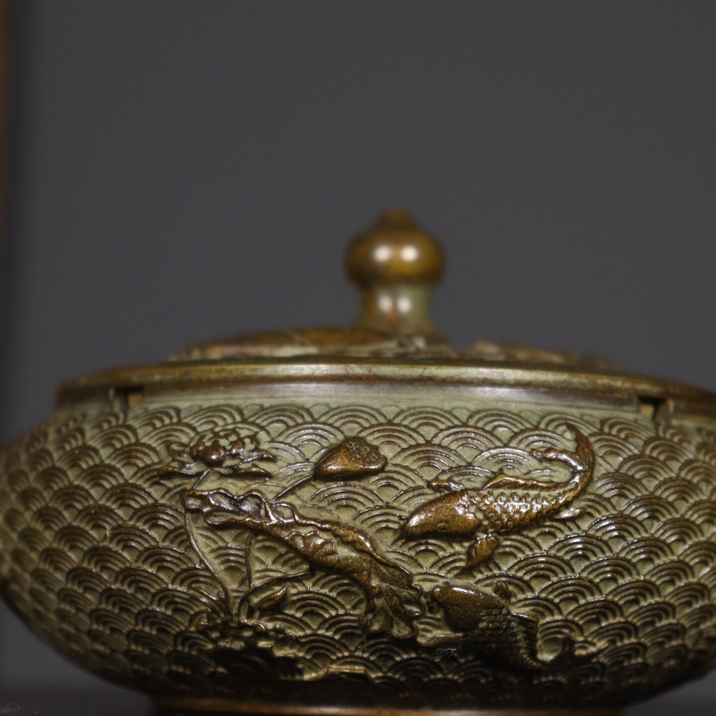 Antique Pure Copper Double Fis - Vintage Collectible Ashtrays ulasan dan harga