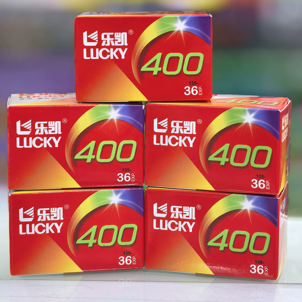 LUCKY ISO 400 Color Film 1/2/5 - Film Camera 35Mm ulasan dan harga