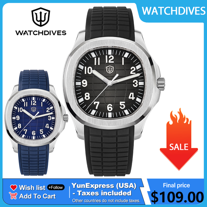 Watchdives WD008 38mm Dive Men - Vintage Watch Collecting ulasan dan harga