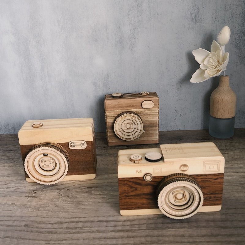 Vintage Wooden Camera Music Bo - Collectible Vintage Cameras ulasan dan harga