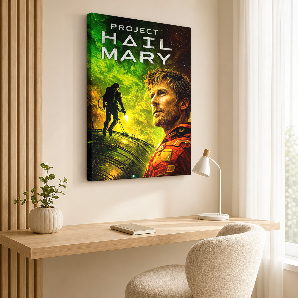 Project Hail Mary Movie Canvas - Vintage Collectible Figures ulasan dan harga