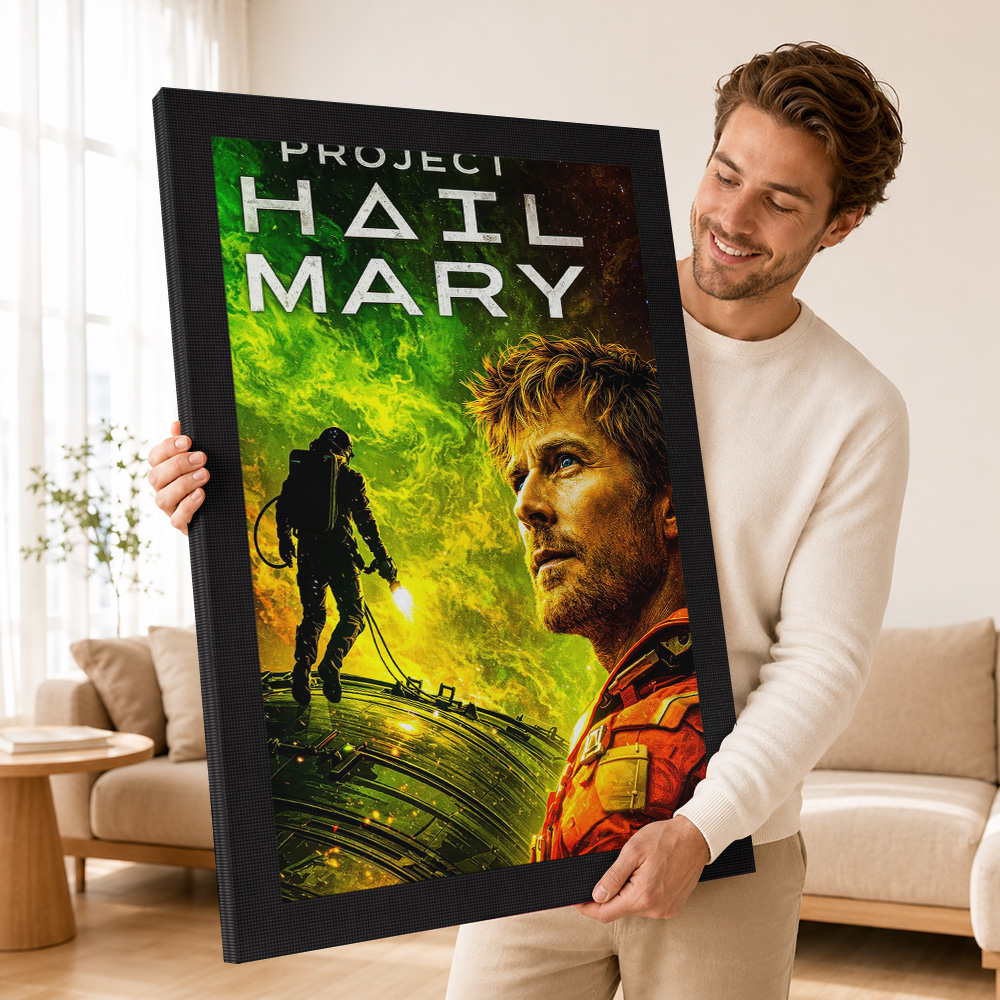 Project Hail Mary Movie Canvas - Vintage Collectible Figures ulasan dan harga