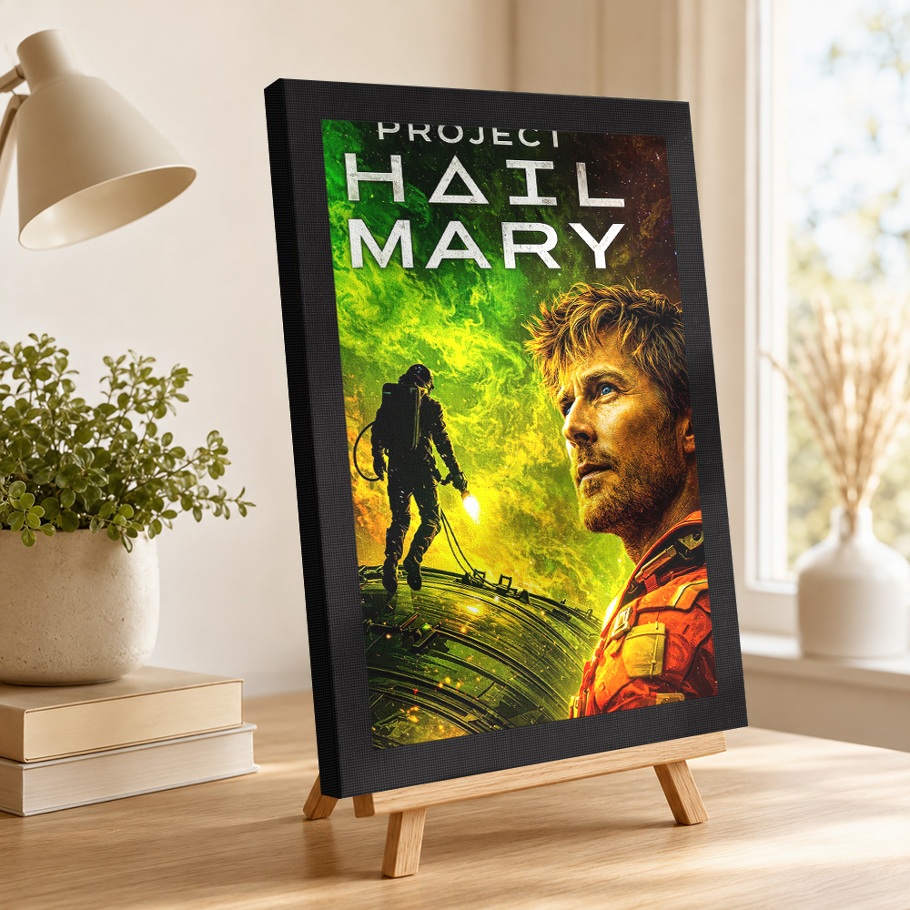 Project Hail Mary Movie Canvas - Vintage Collectible Figures ulasan dan harga