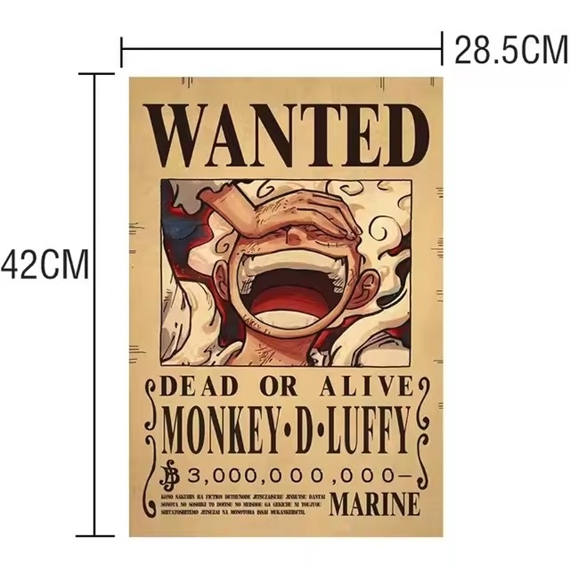 Anime One Piece Bounty Wanted  - Vintage Toy Collector ulasan dan harga