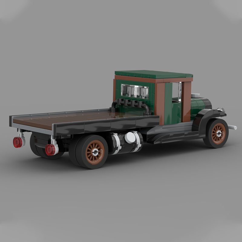 226pcs MOC Cars Vintage Flatbe - Vintage Collectible Trucks ulasan dan harga