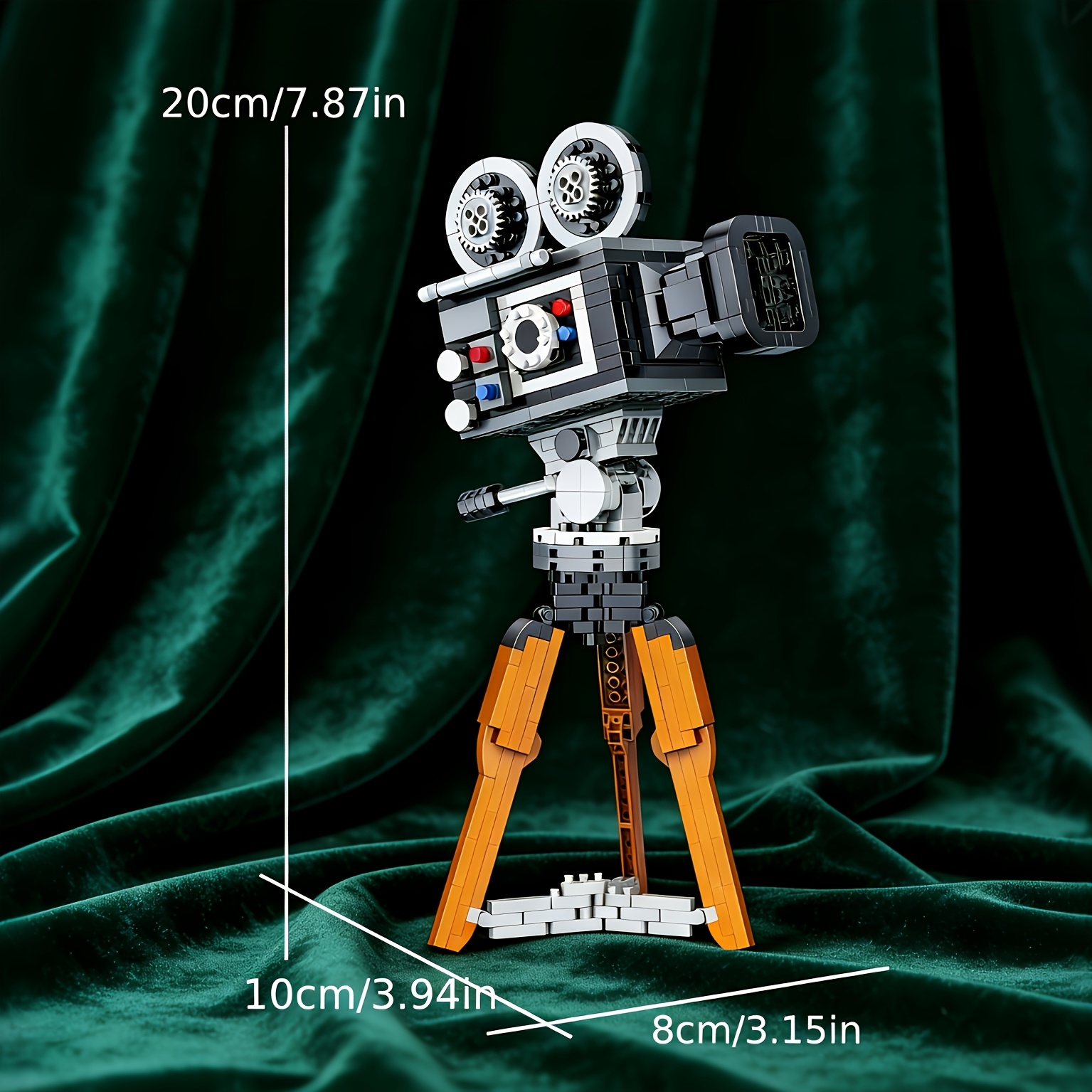 DIY Building Block Camera Desk - Collectible Vintage Cameras ulasan dan harga