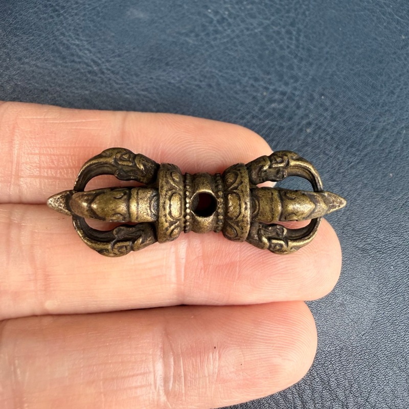 Tibetan-style brass small pend - Small Vintage Collectible Items ulasan dan harga