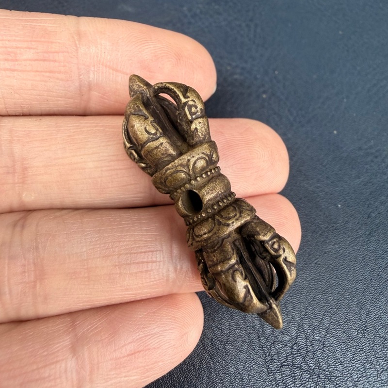 Tibetan-style brass small pend - Small Vintage Collectible Items ulasan dan harga