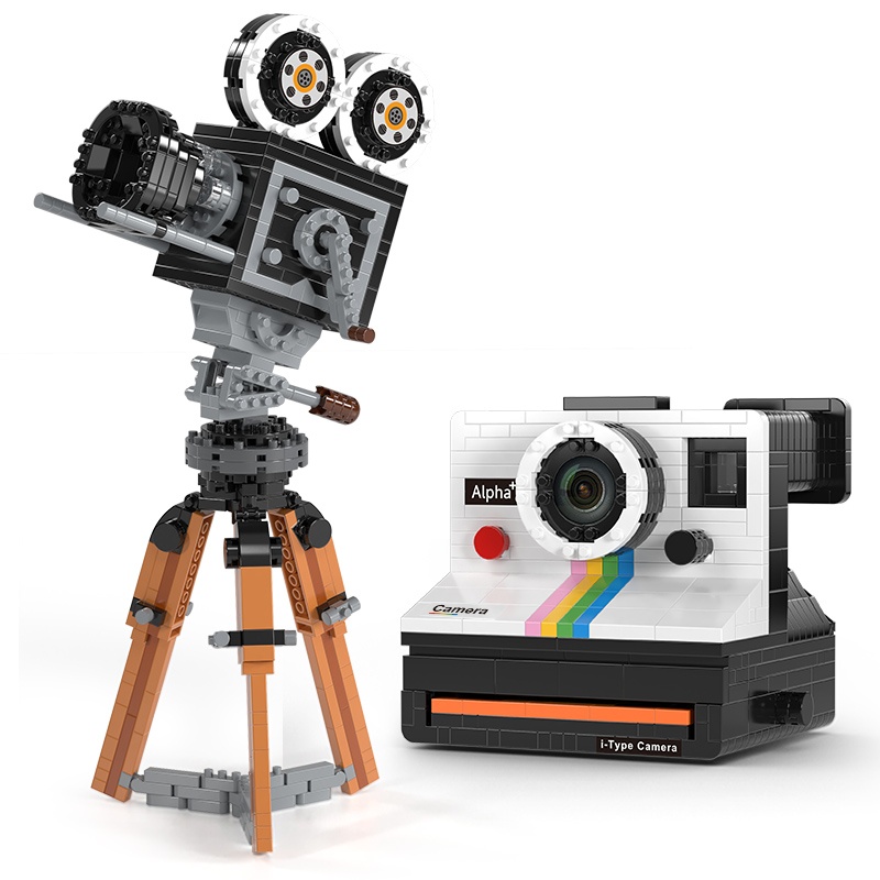 802pcs Mini Building Block Vin - Collectible Vintage Cameras ulasan dan harga