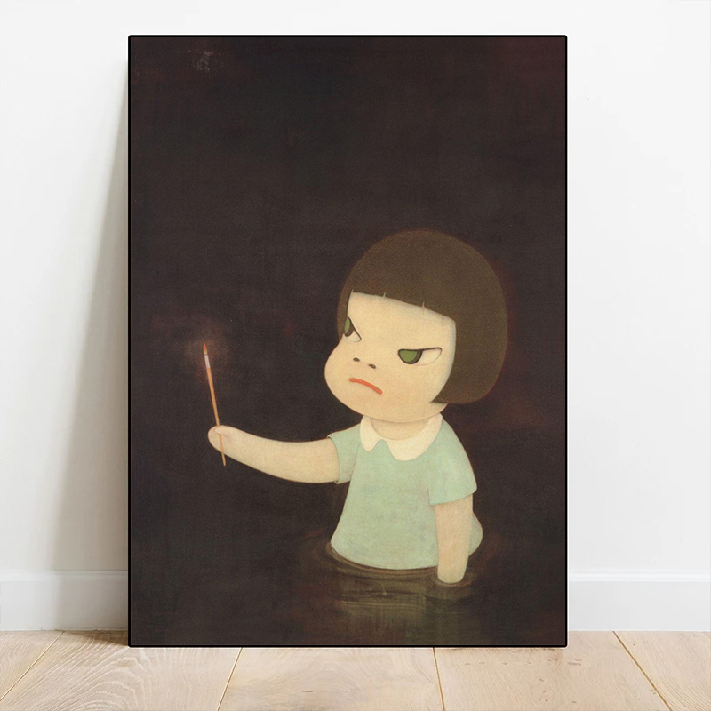 1pc frameless canvas painting  - Vintage Toy Collector ulasan dan harga