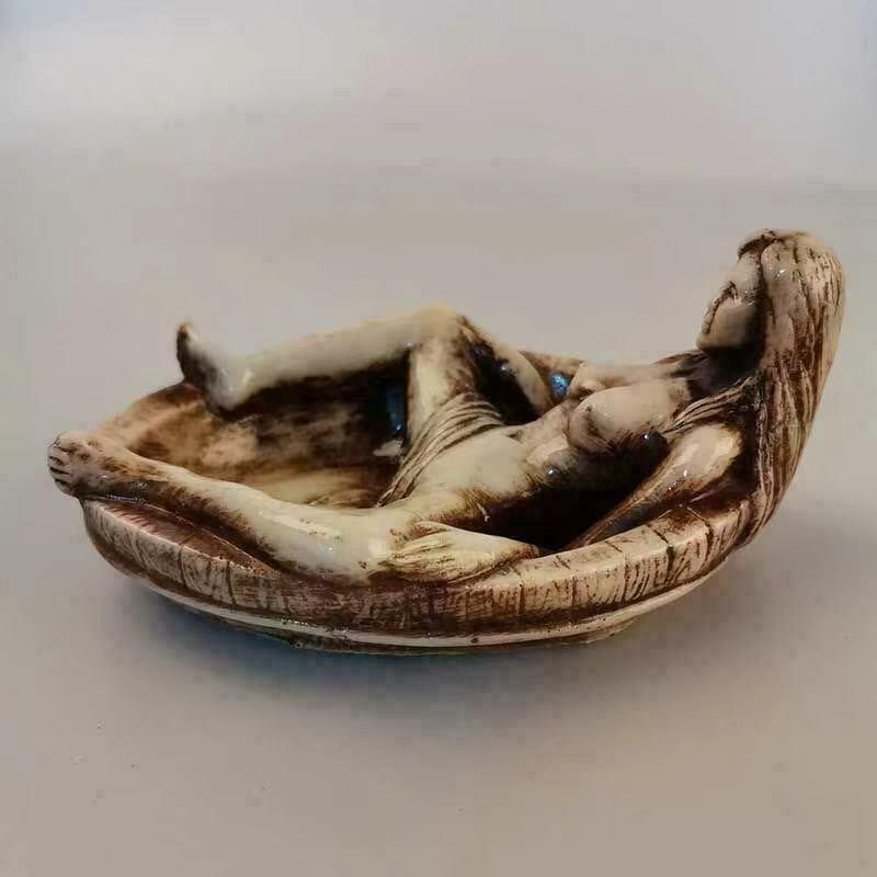 Rare Chinese Antique Ashtray - - Vintage Collectible Ashtrays ulasan dan harga